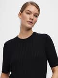 OBJECT OBJECT - T-shirt knit noelle Black