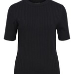 OBJECT OBJECT - T-shirt knit noelle Black