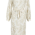 OBJECT OBJECT - Jurk Emira Tilda sandshell/naturel