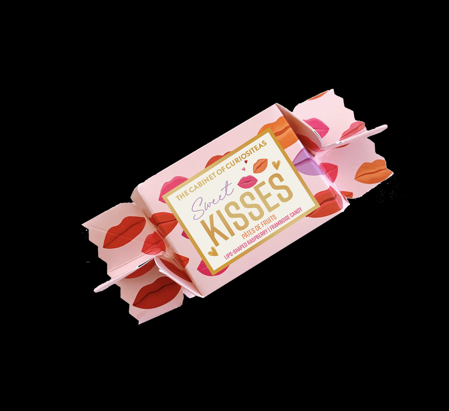 CURIOSITEAS CURIOSITEAS - Sweet Kisses Candy Wrap | Lips shaped Pates des Fruits