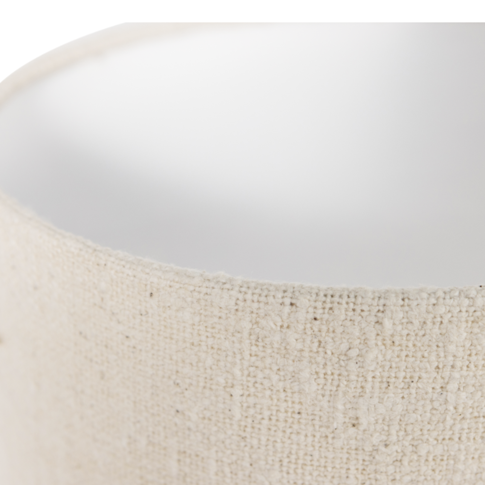-- WOOOD - Loft vloerlamp metaal/bouclé naturel 130xø30cm