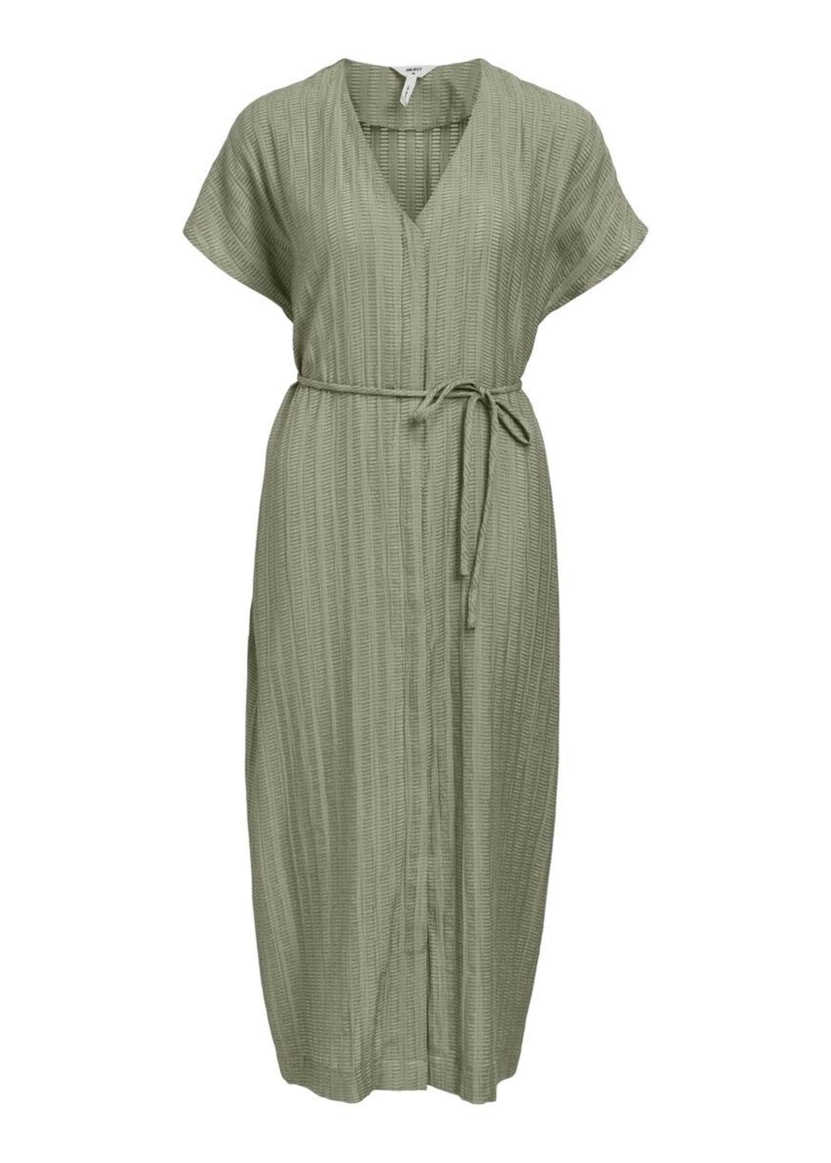 OBJECT OBJECT Jurk Amanda tea green