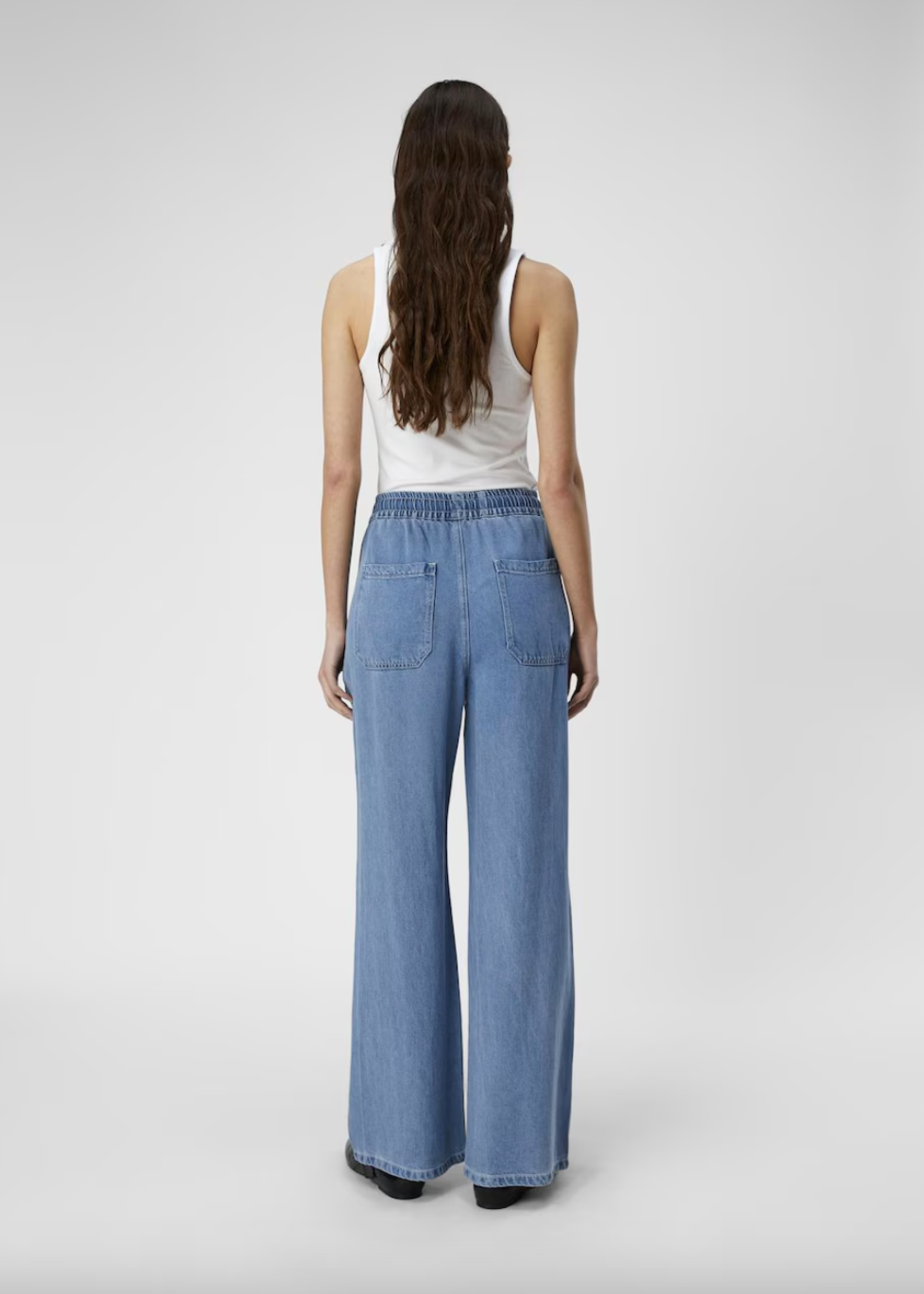 OBJECT OBJECT - Broek frame licht blauwe denim