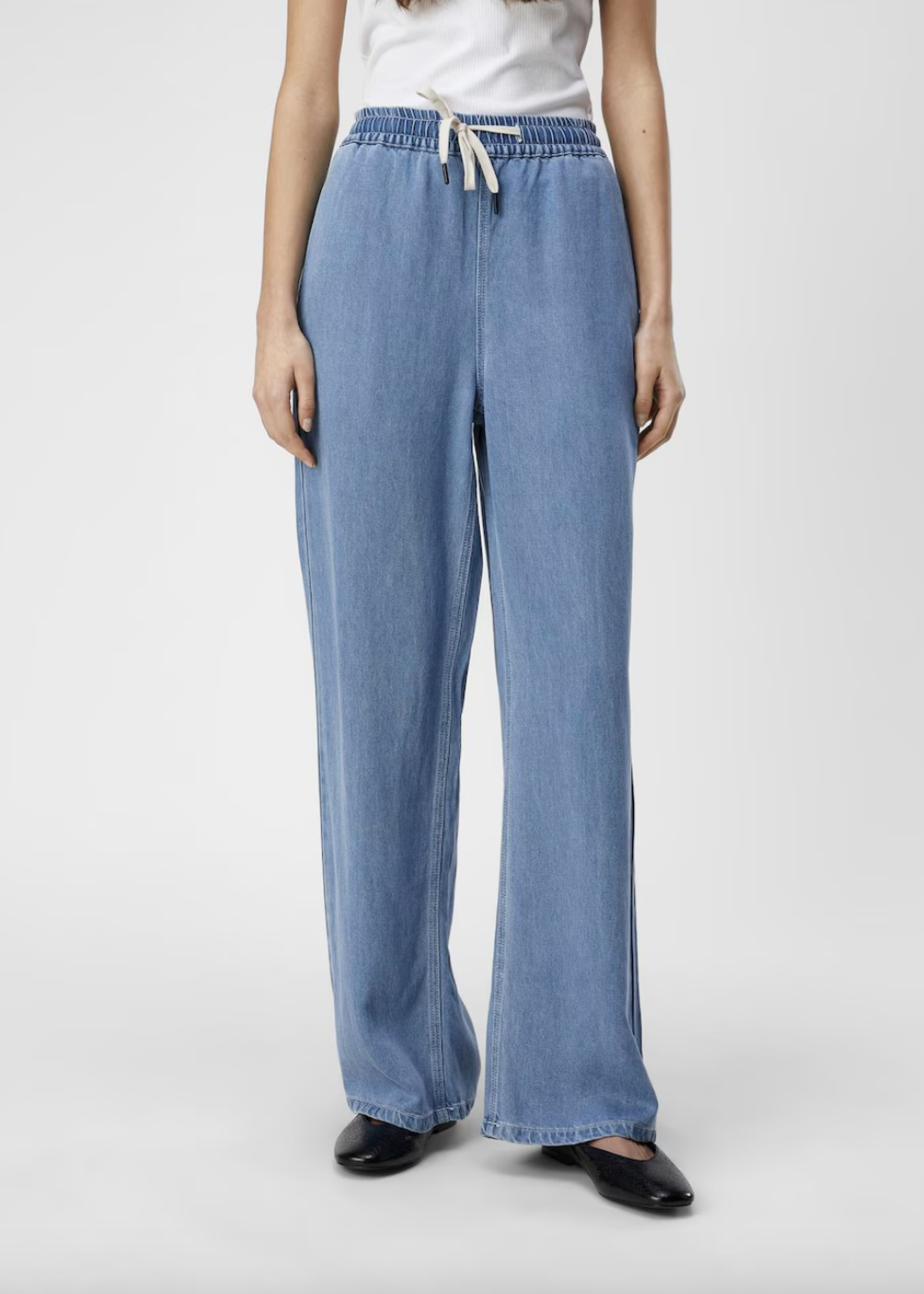 OBJECT OBJECT - Broek frame licht blauwe denim