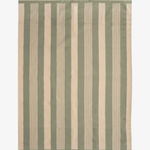 ZUSSS ZUSSS - Hamamdoek streep 180x100 cm saliegroen/wit