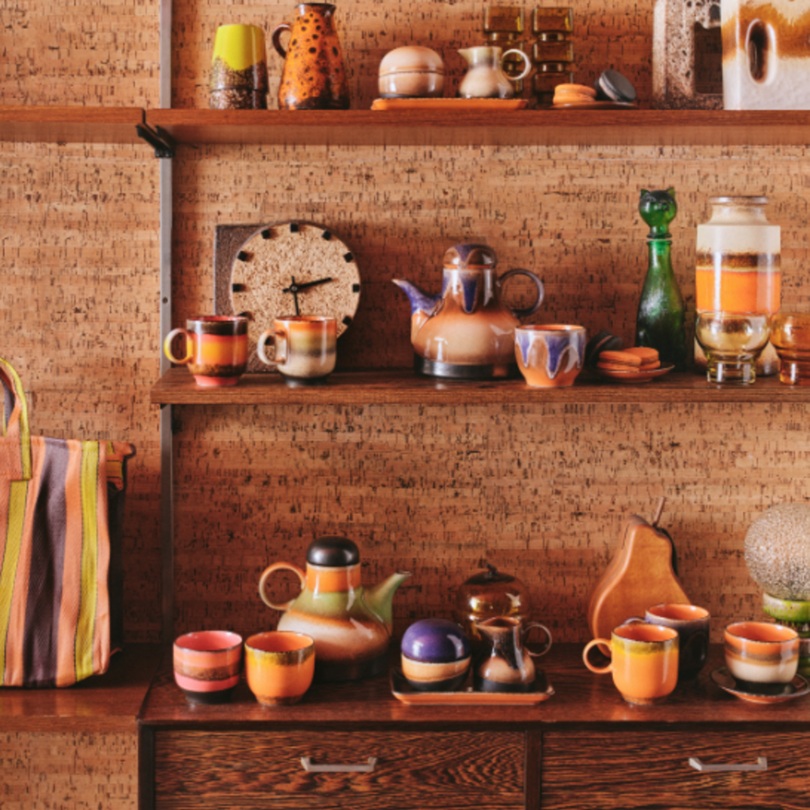 HKLIVING HKLIVING - 70's Café mok Robusta ACE7308