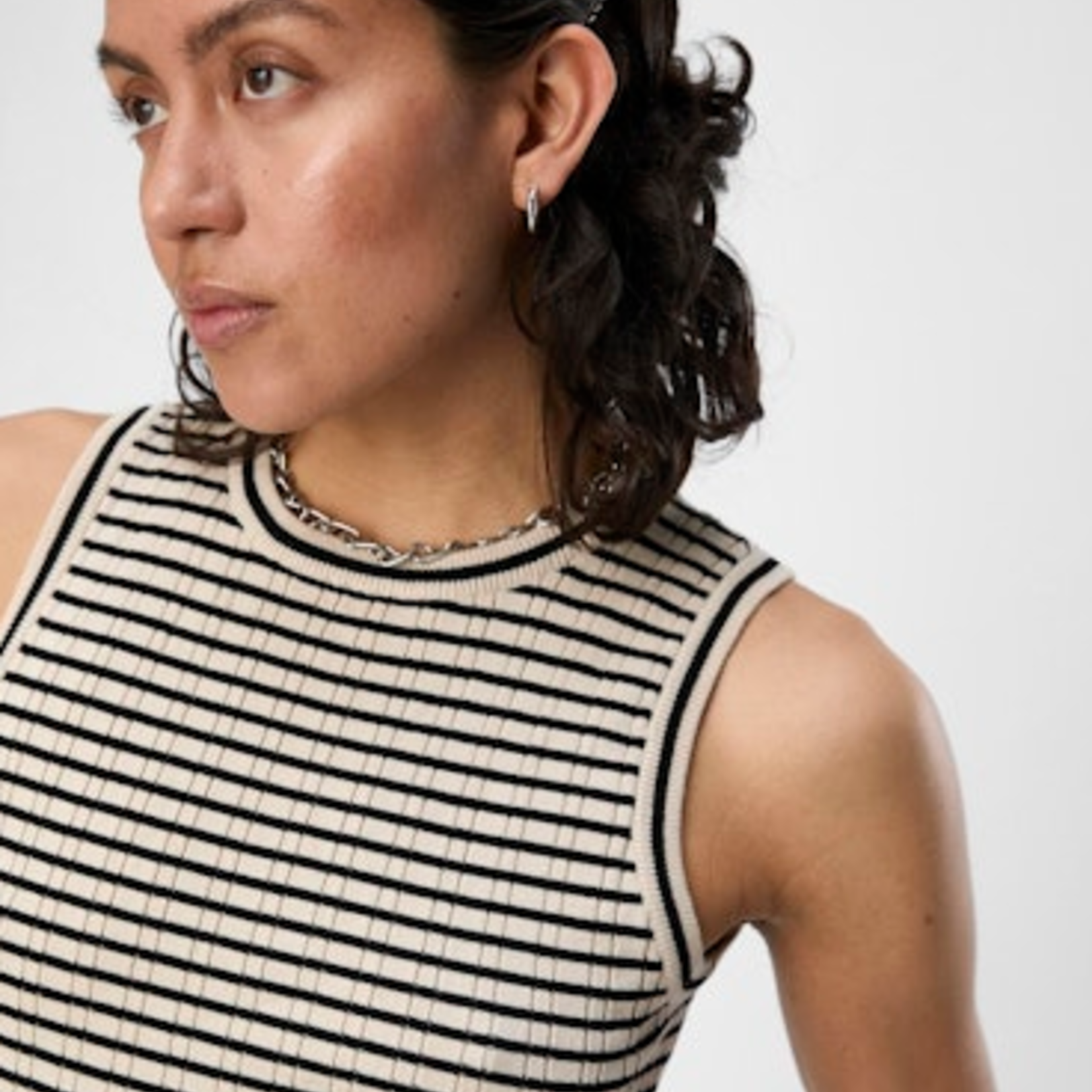 OBJECT OBJECT - Top Ester sandshell/black MAAT L