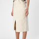 OBJECT OBJECT - Rok Ellen midi twill sandshell