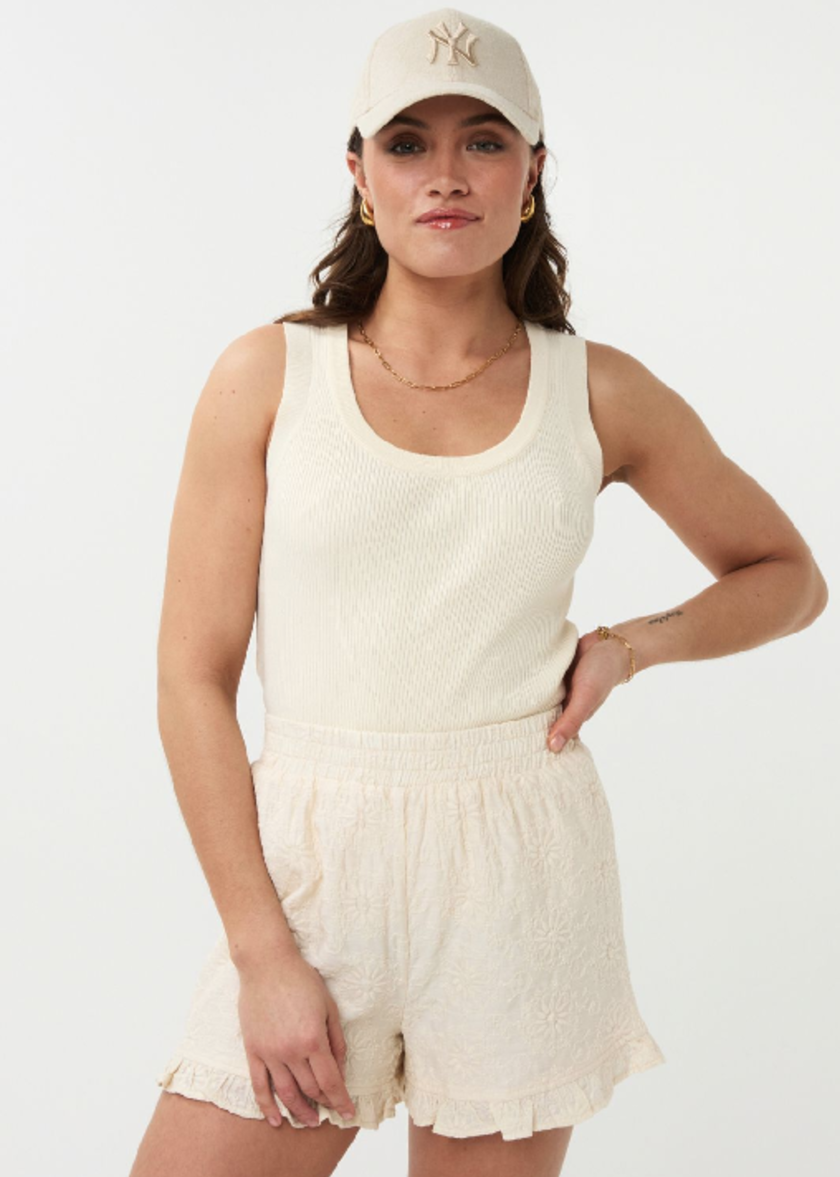 YDENCE YDENCE - Top Keely ecru MAAT XL