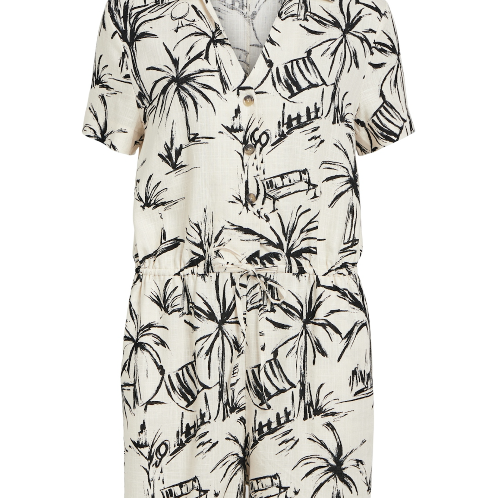 OBJECT OBJECT - Playsuit Vigga sandshell/black