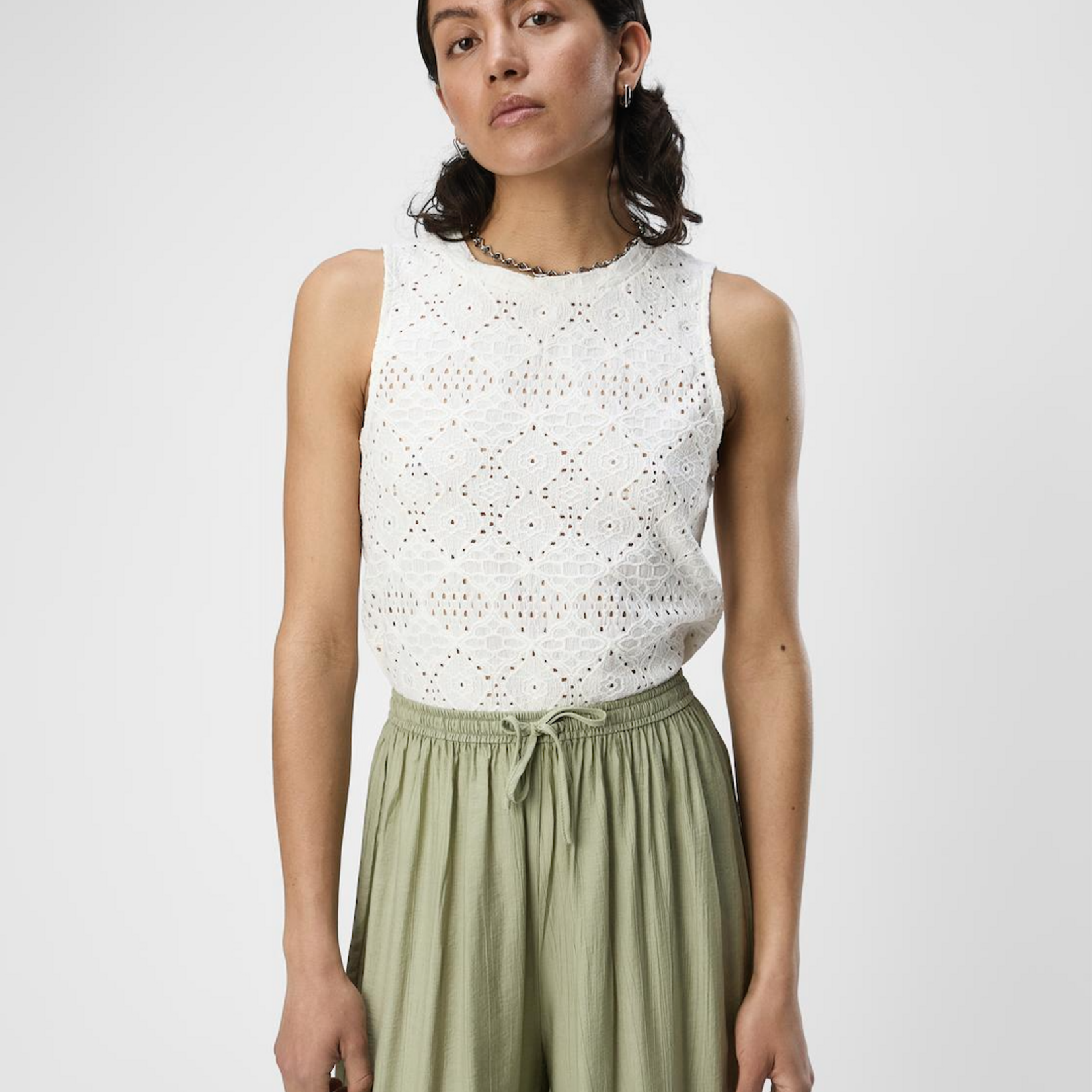 OBJECT OBJECT - Tank Top Feodora re tea green MAAT S