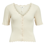 OBJECT OBJECT - Gebreid vestje Triask zand