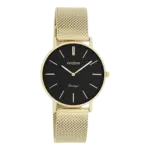 OOZOO OOZOO - Horloge met mesh band goud  C9915