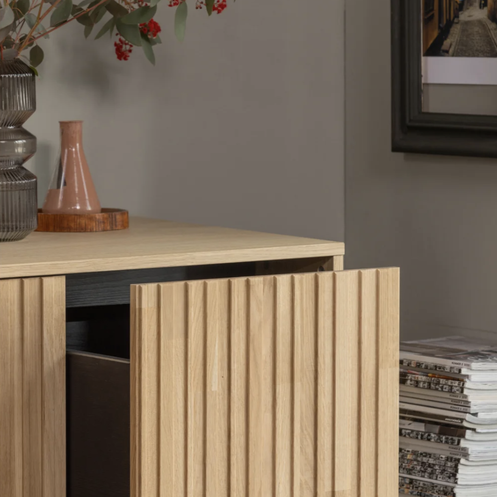 WOOOD EXCLUSIVE WOOOD - New gravure kistbank eiken blanke lak [fsc]