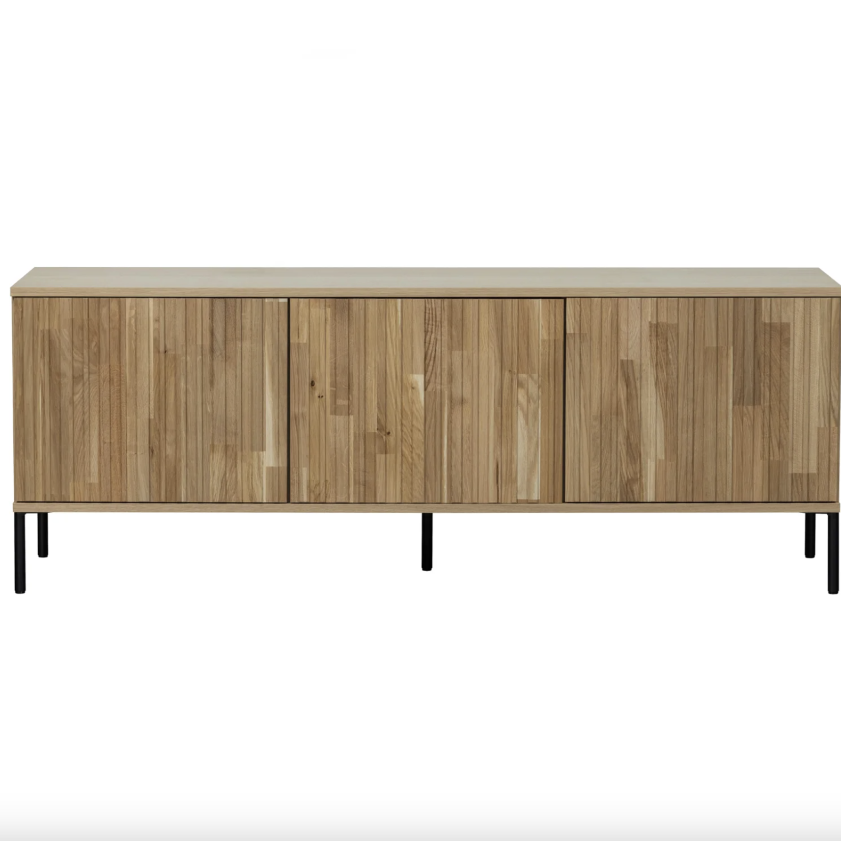 WOOOD EXCLUSIVE WOOOD - New gravure tv meubel 150 cm eiken blanke lak [fsc]