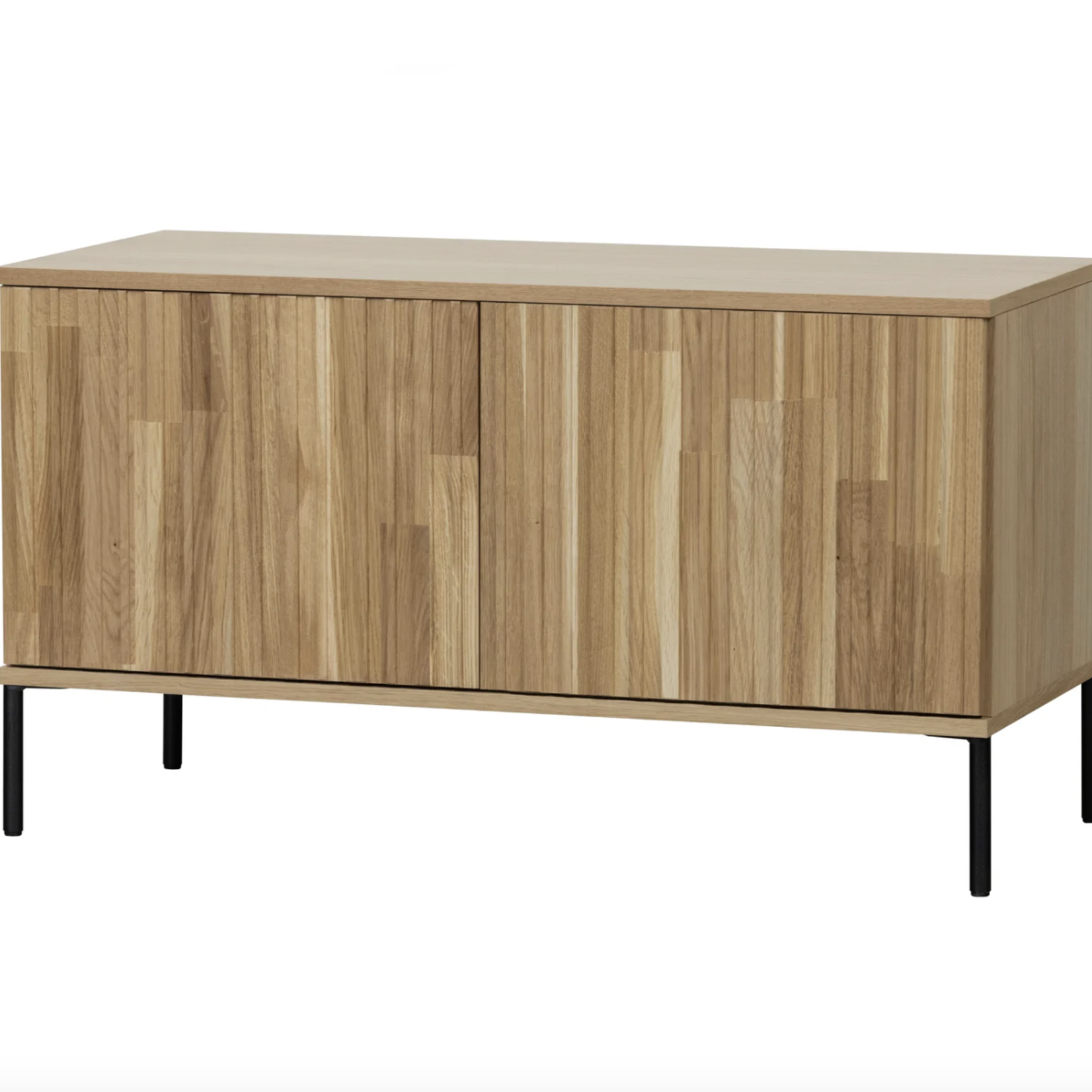 WOOOD EXCLUSIVE WOOOD - New gravure tv meubel 100 cm eiken blanke lak [fsc]