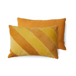 HKLIVING HKLIVING - Kussen striped velvet april 60x 40 TKU2197
