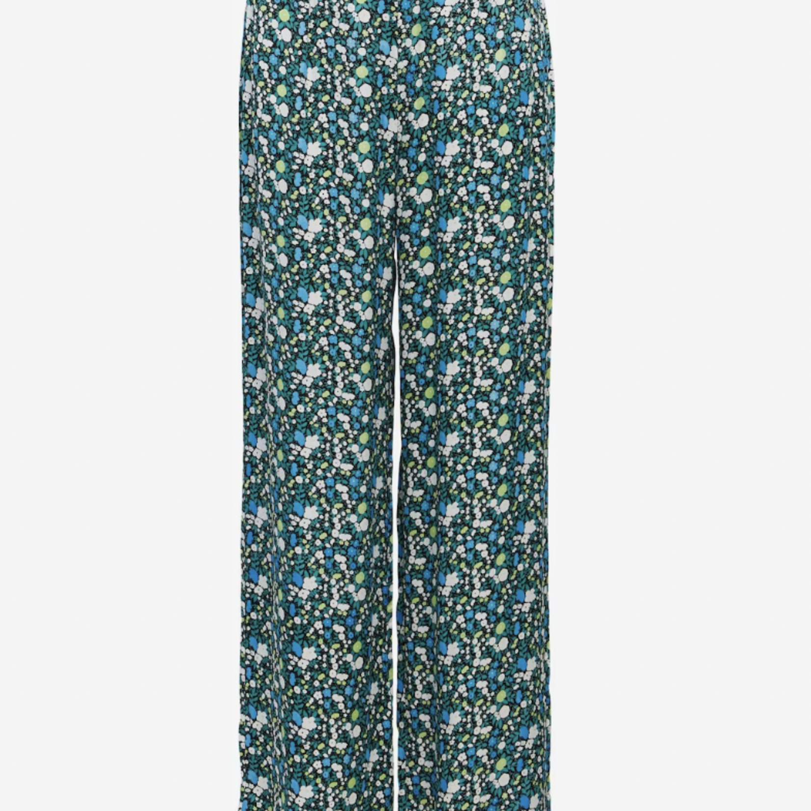 OBJECT OBJECT - Broek Jabin zwart/bloemen