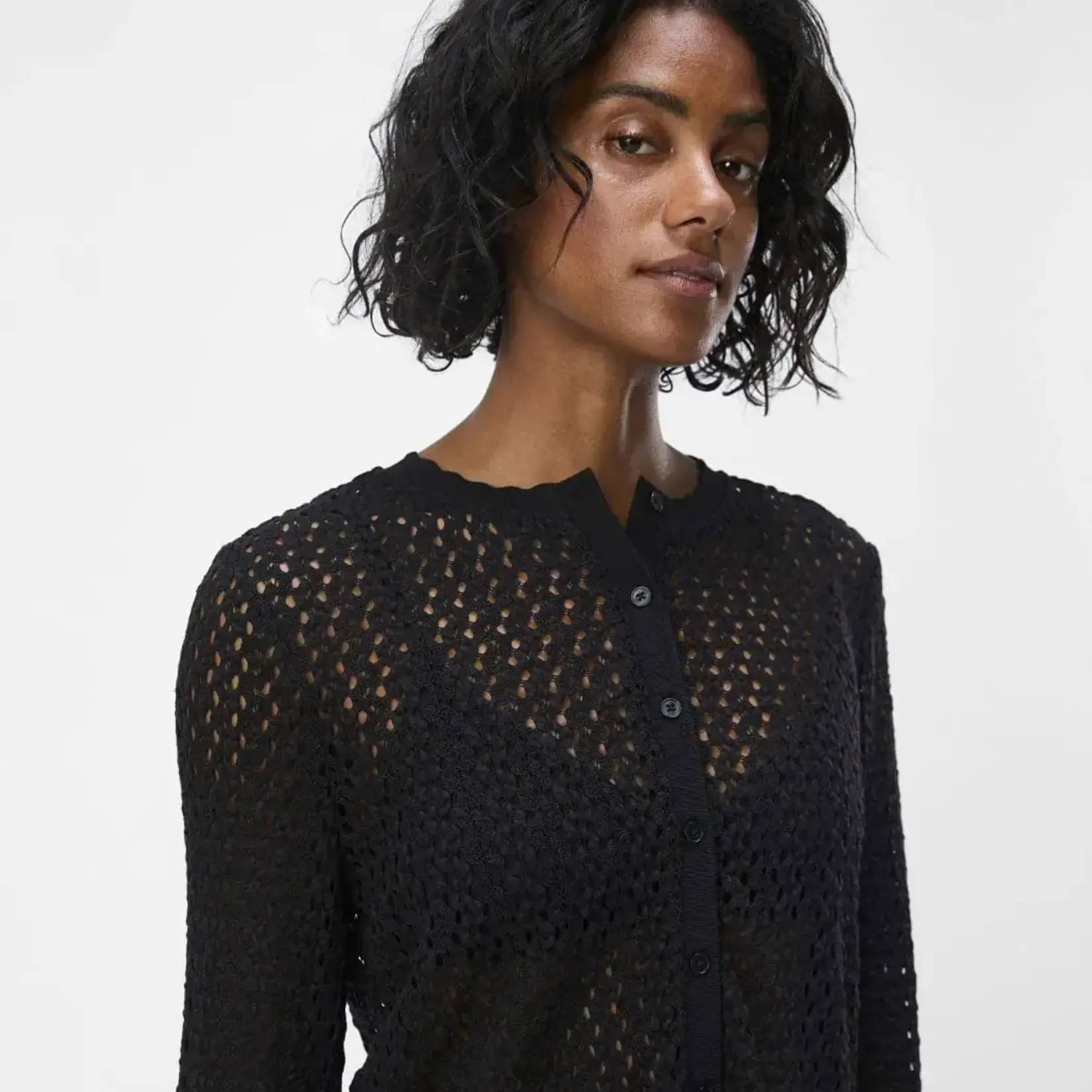 OBJECT OBJECT - Vestje Helena zwart MAAT S