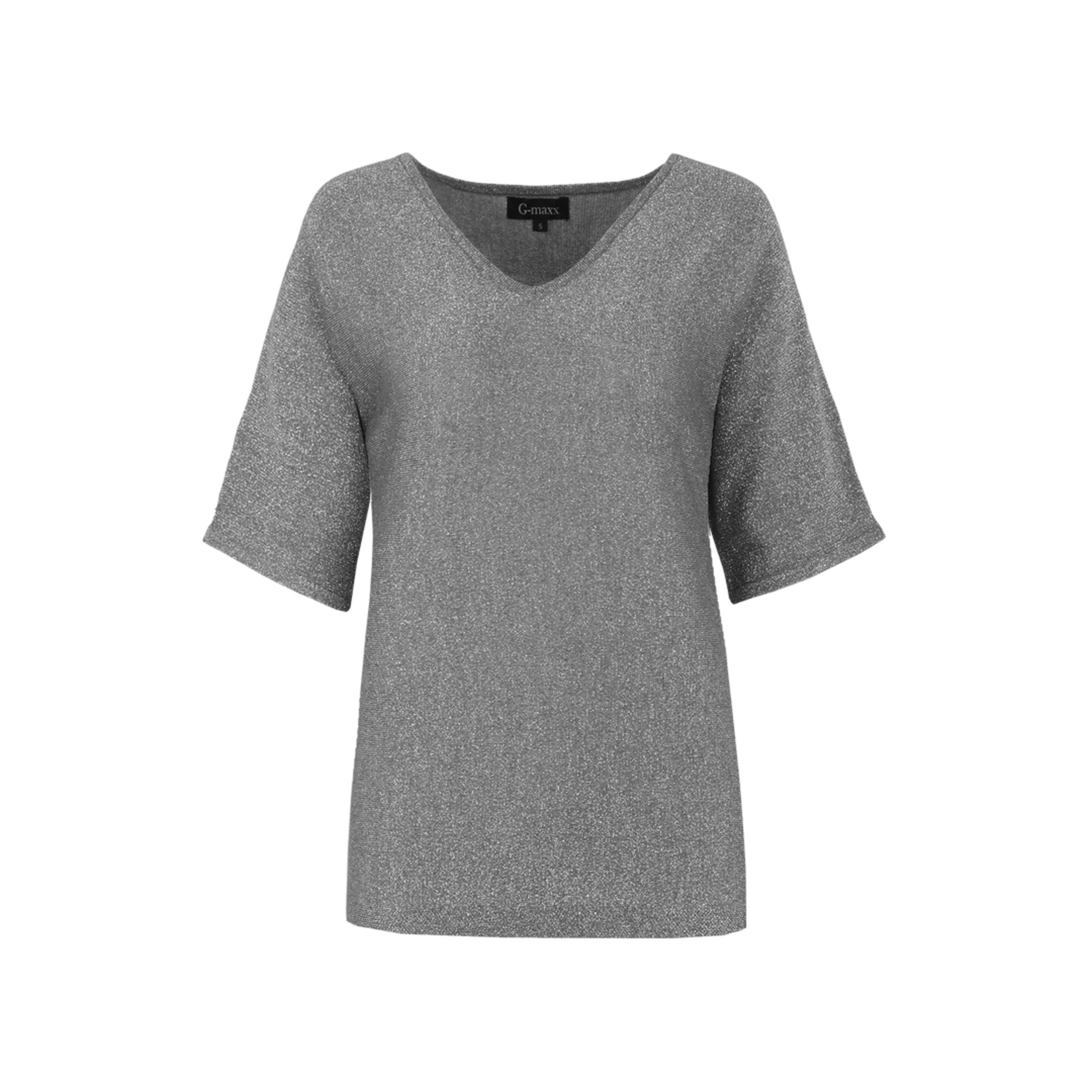 G-MAXX G-MAXX - Fijn gebreide top Edlin grijs melange