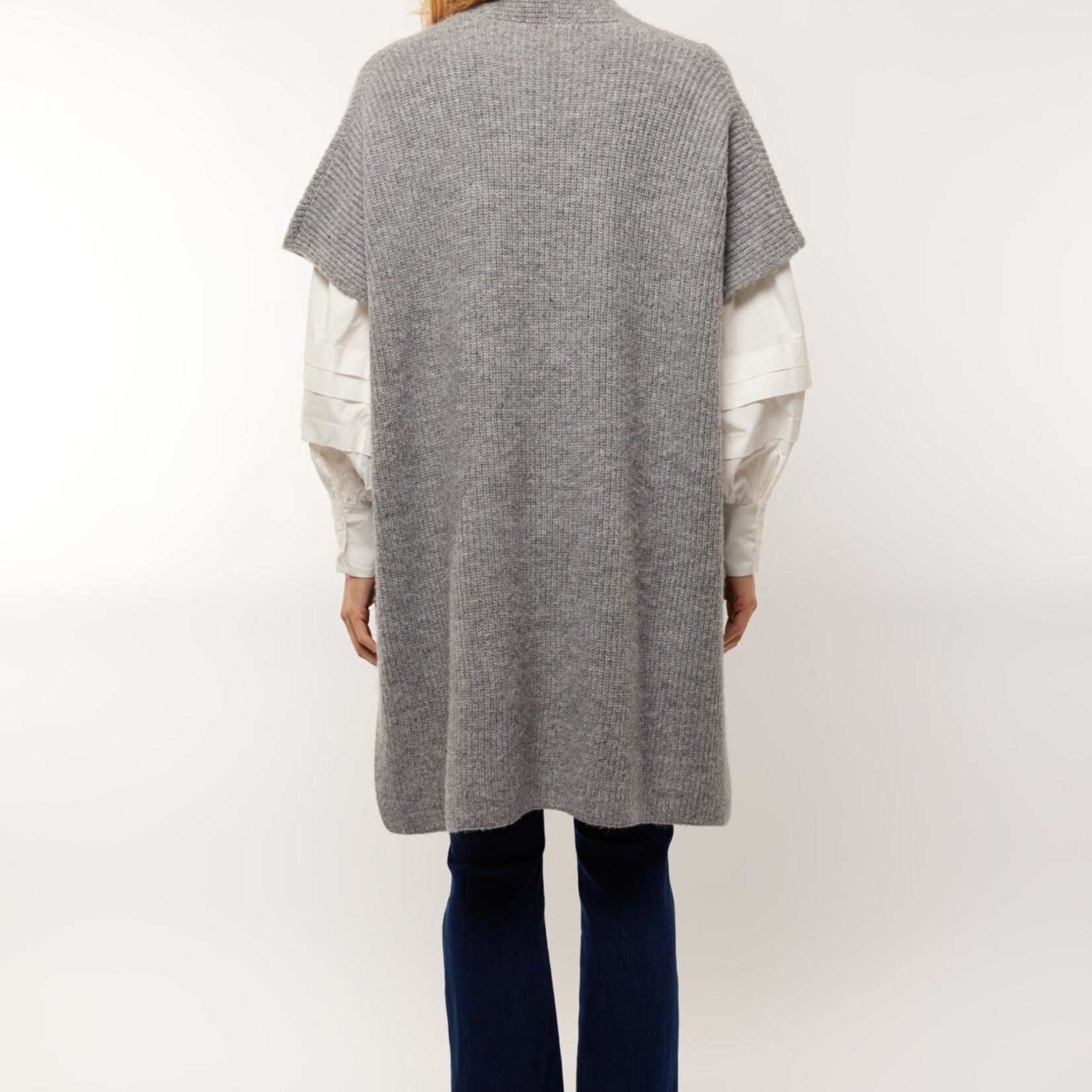 G-MAXX G-MAXX - Vest Eleya grijs melange