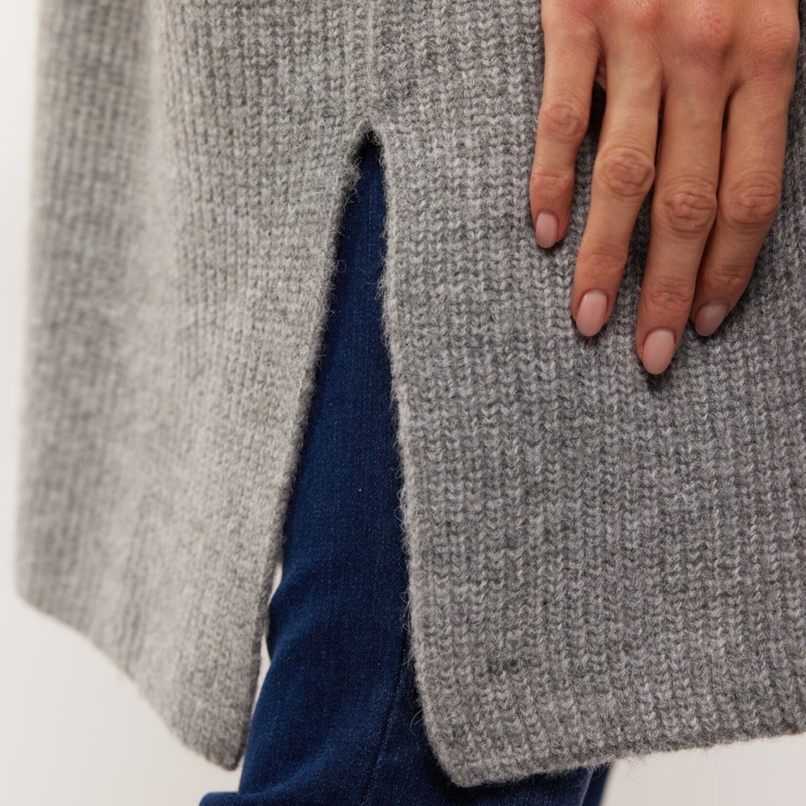 G-MAXX G-MAXX - Vest Eleya grijs melange