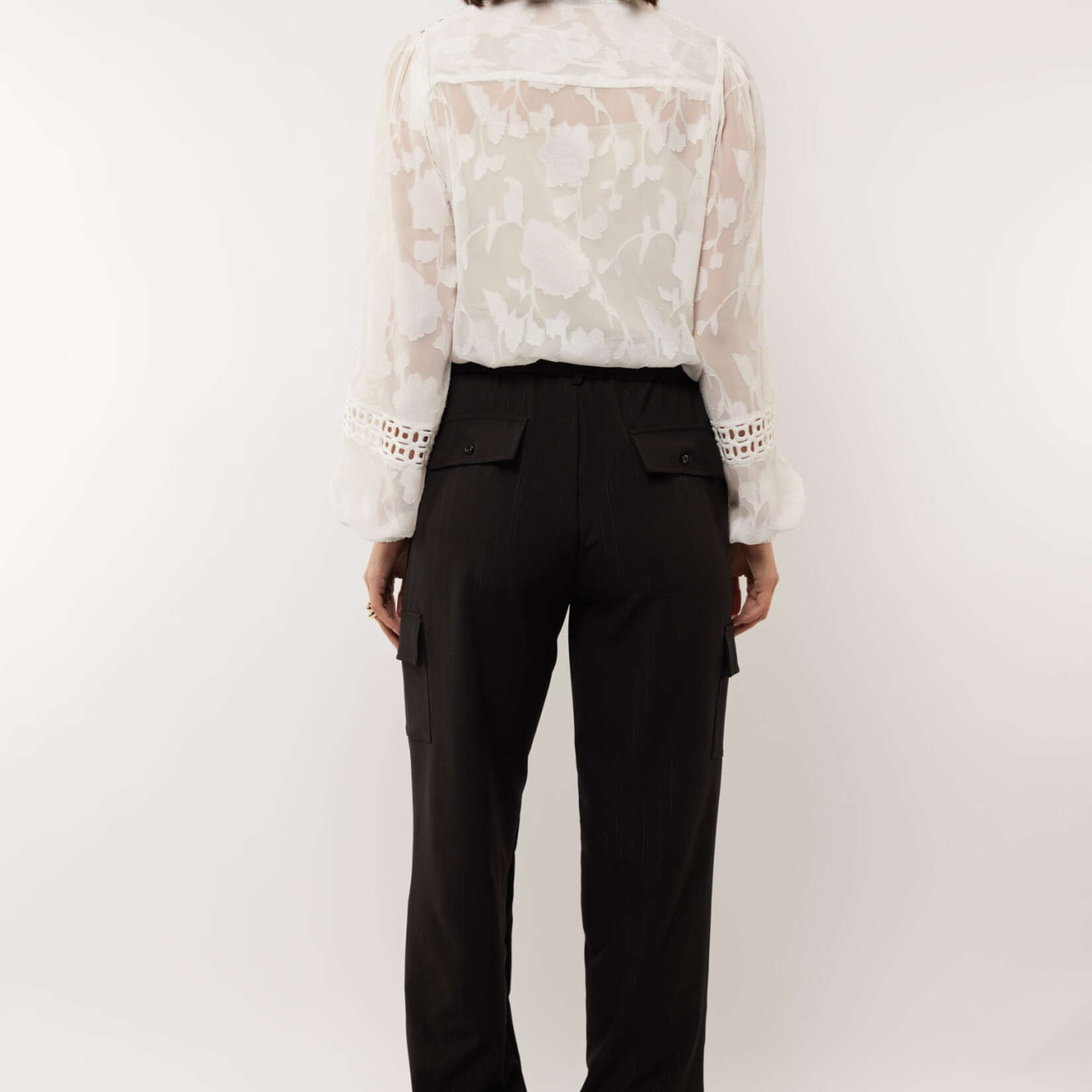 G-MAXX G-MAXX - Broek Ecren zwart