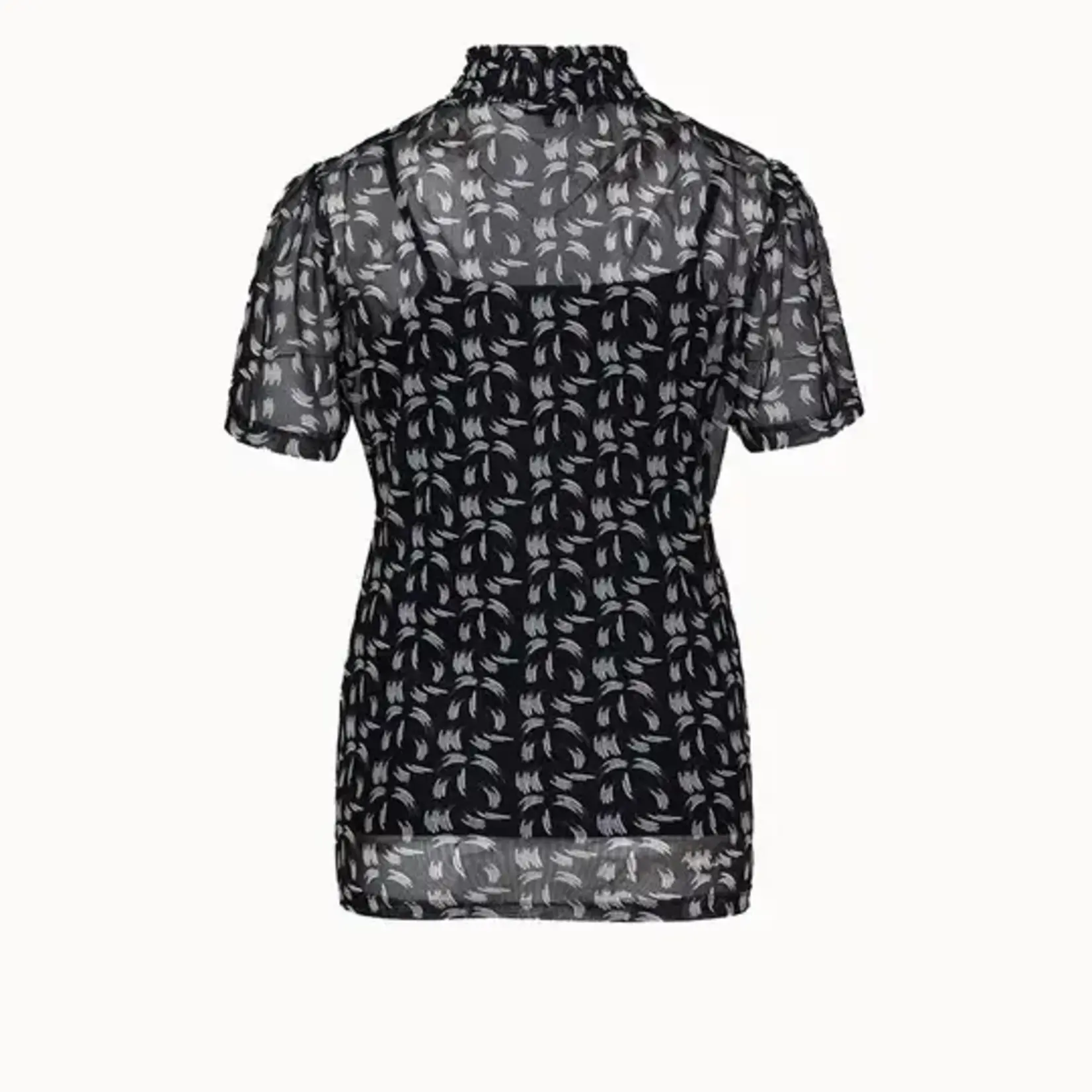 G-MAXX G-MAXX - Top Meerte Zwart/Zand maat M