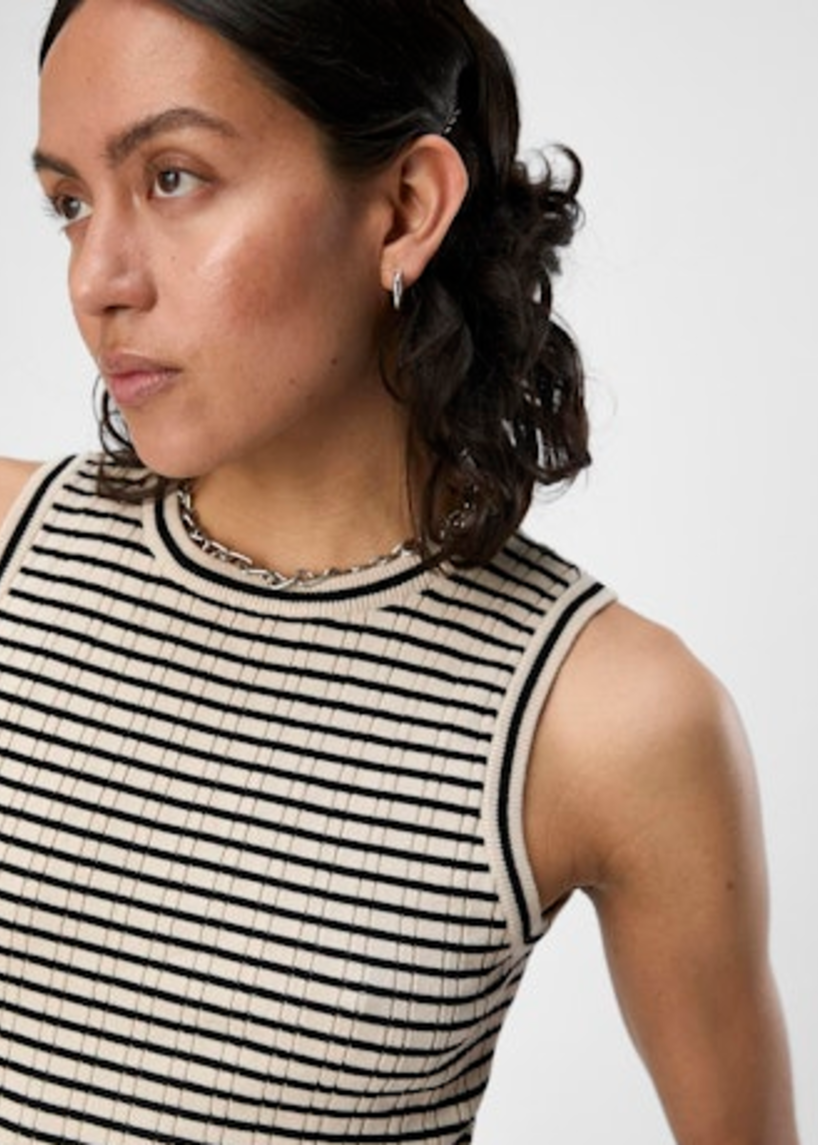 OBJECT OBJECT - Top Ester sandshell/black MAAT L