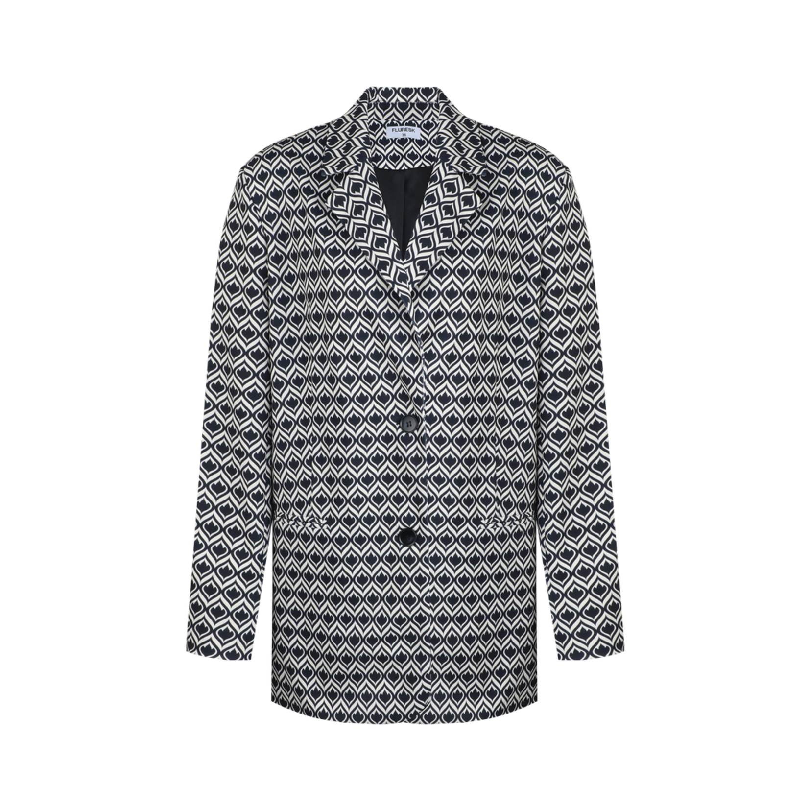 FLURESK FLURESK - Blazer Lexy zwart/zand