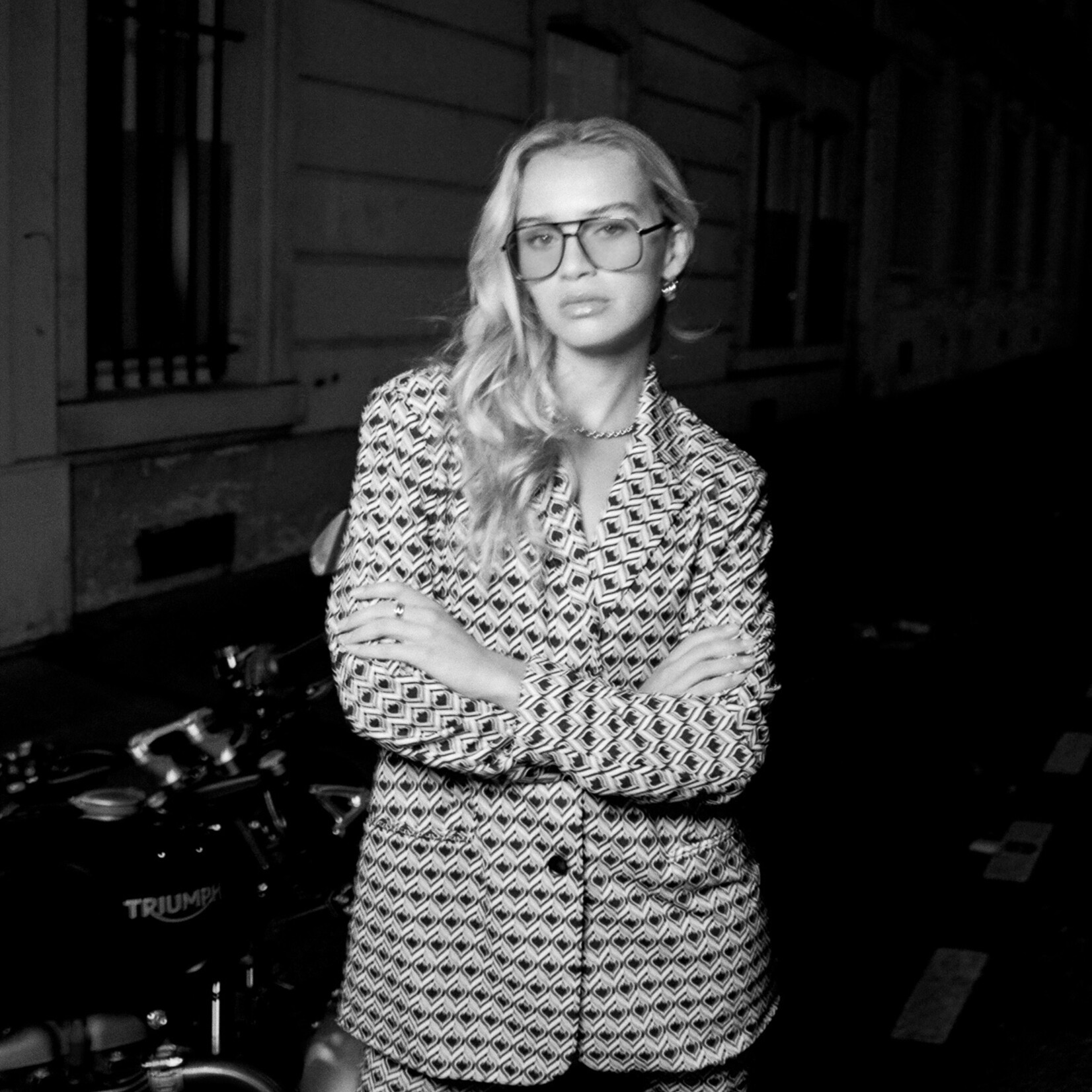 FLURESK FLURESK - Blazer Lexy zwart/zand