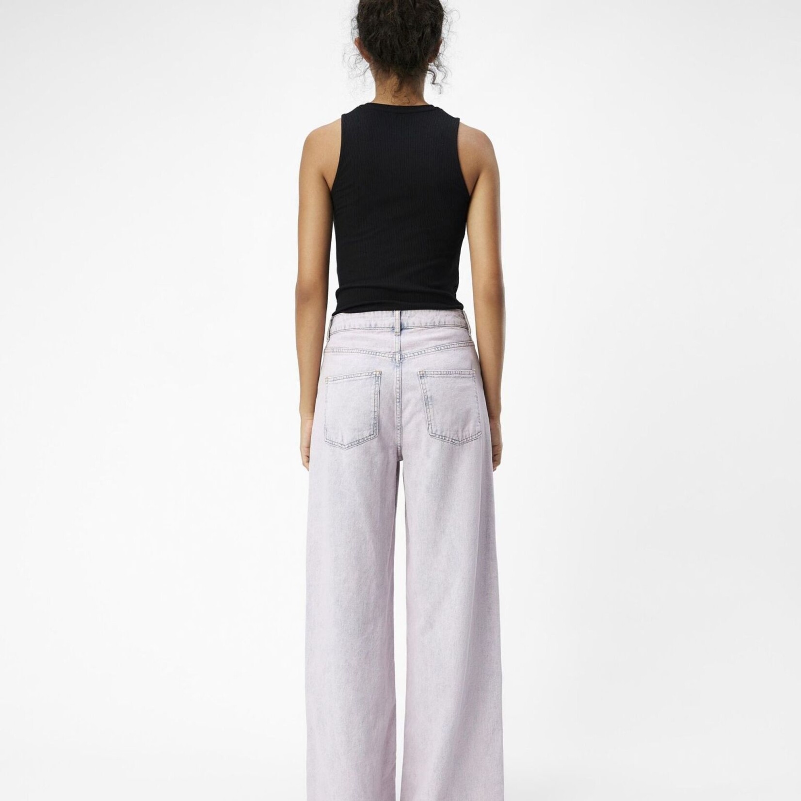 OBJECT OBJECT - Gabrielle jeans Pink frosting washed denim