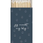 ZUSSS ZUSSS - Lucifers donkerblauw jij maakt me blij