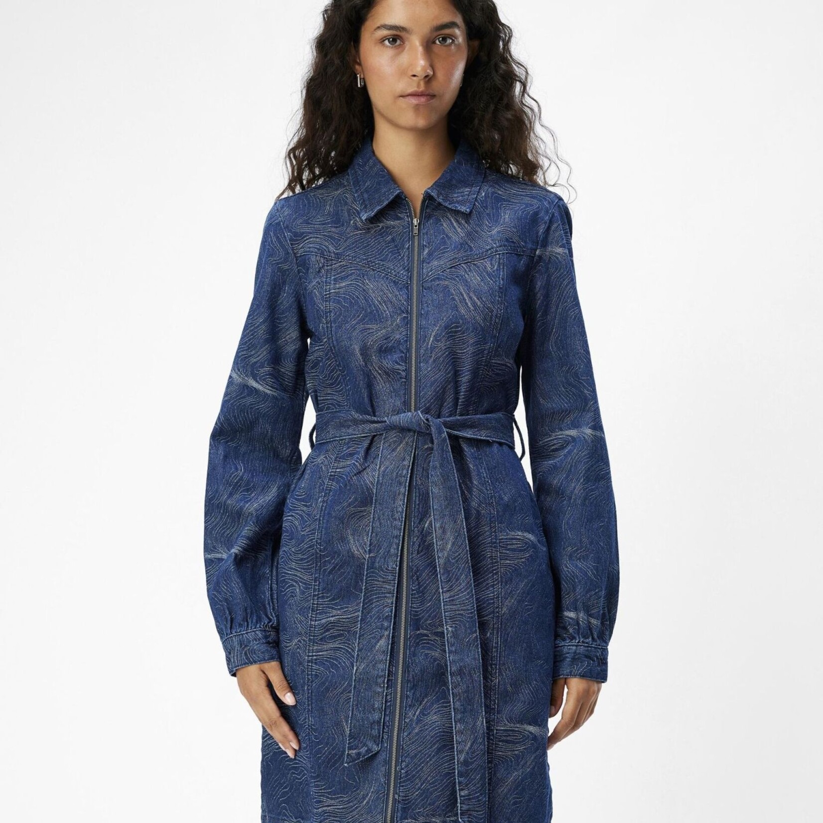 OBJECT OBJECT - Jurk Xonja denim donker blauw MAAT XS