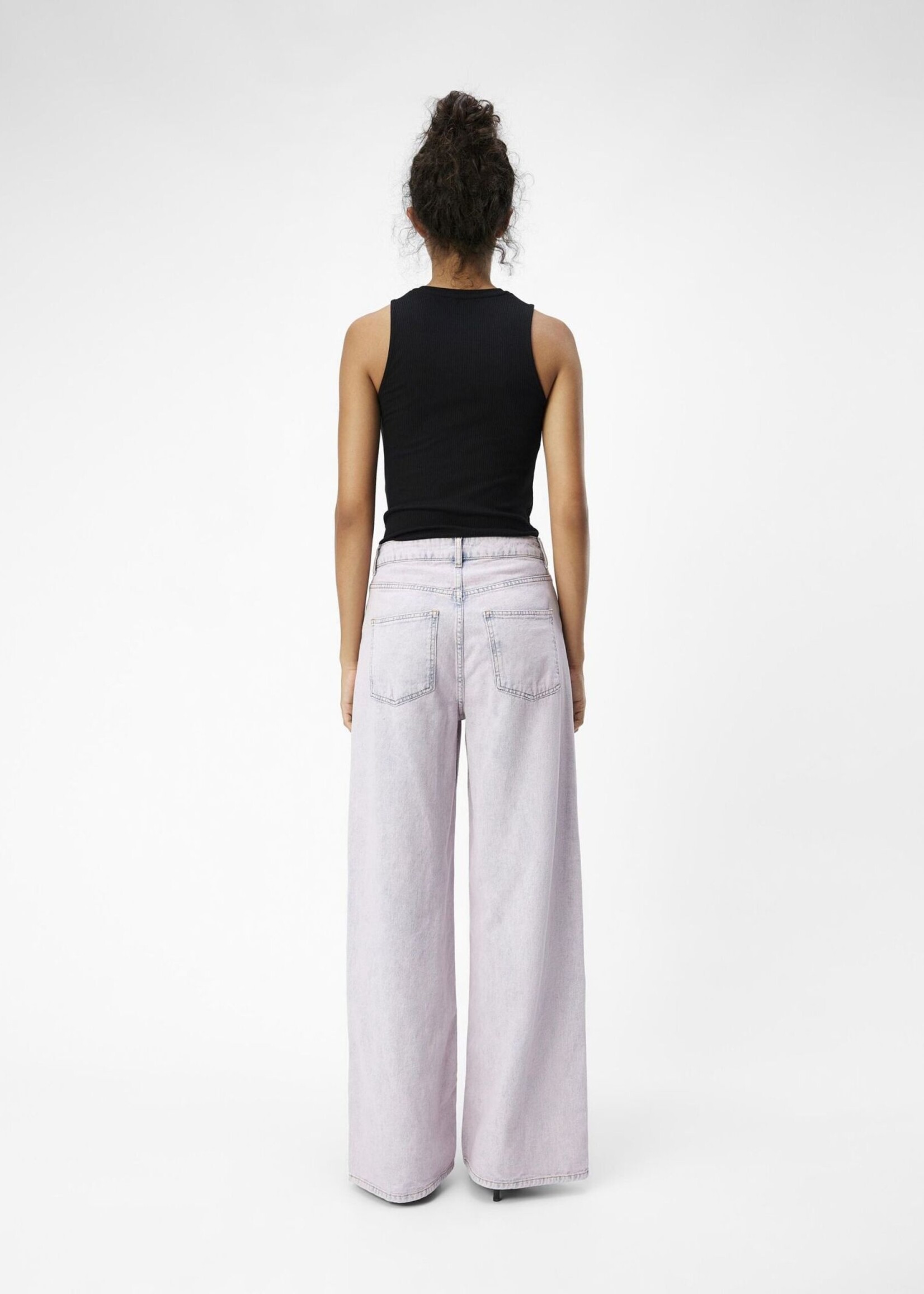 OBJECT OBJECT - Gabrielle jeans Pink frosting washed denim