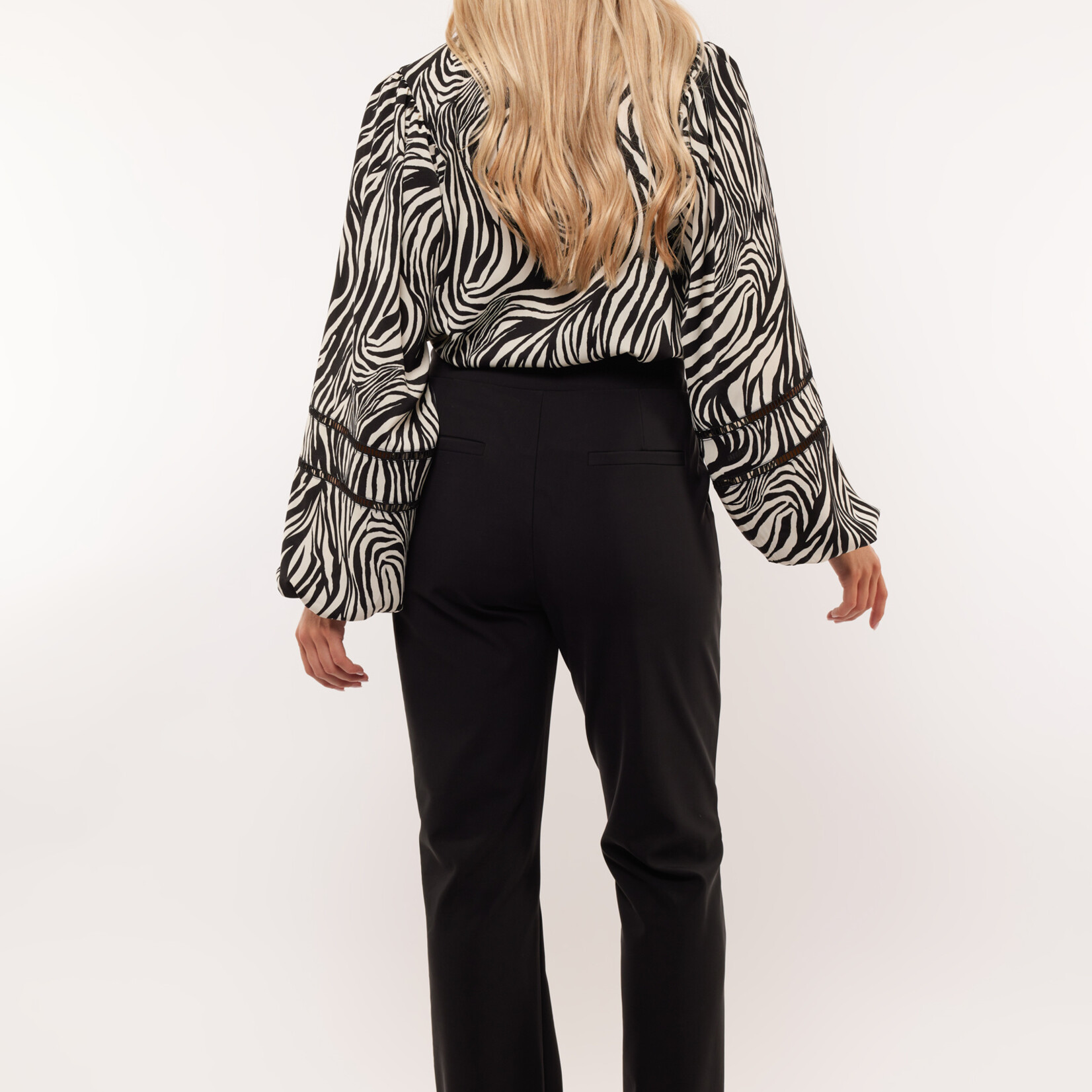 FLURESK FLURESK - Broek Sem zwart MAAT 38