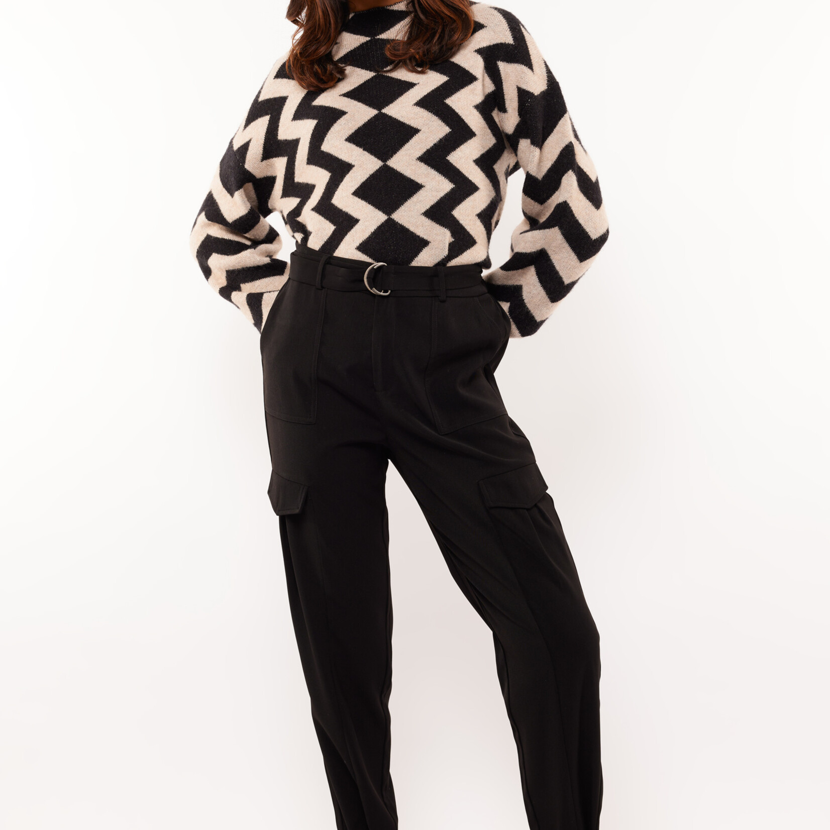 FLURESK FLURESK - Broek Jayda zwart