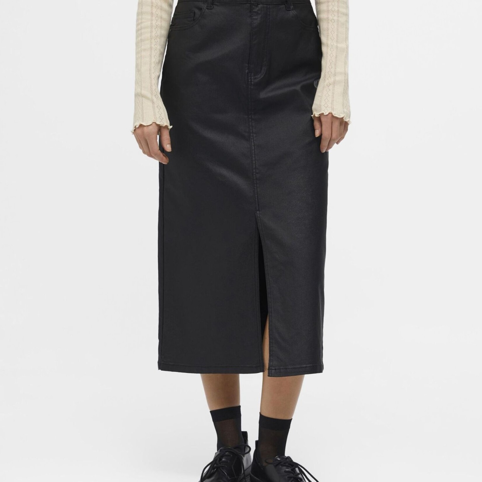 OBJECT OBJECT - Rok Naya coated zwart MAAT S