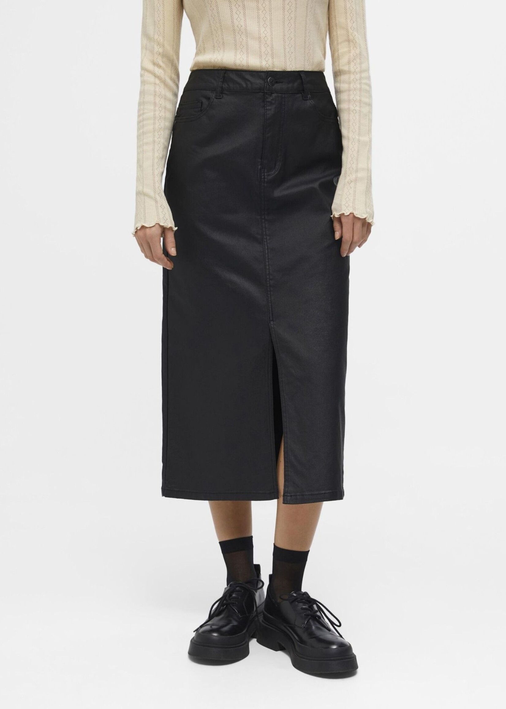 OBJECT OBJECT - Rok Naya coated zwart