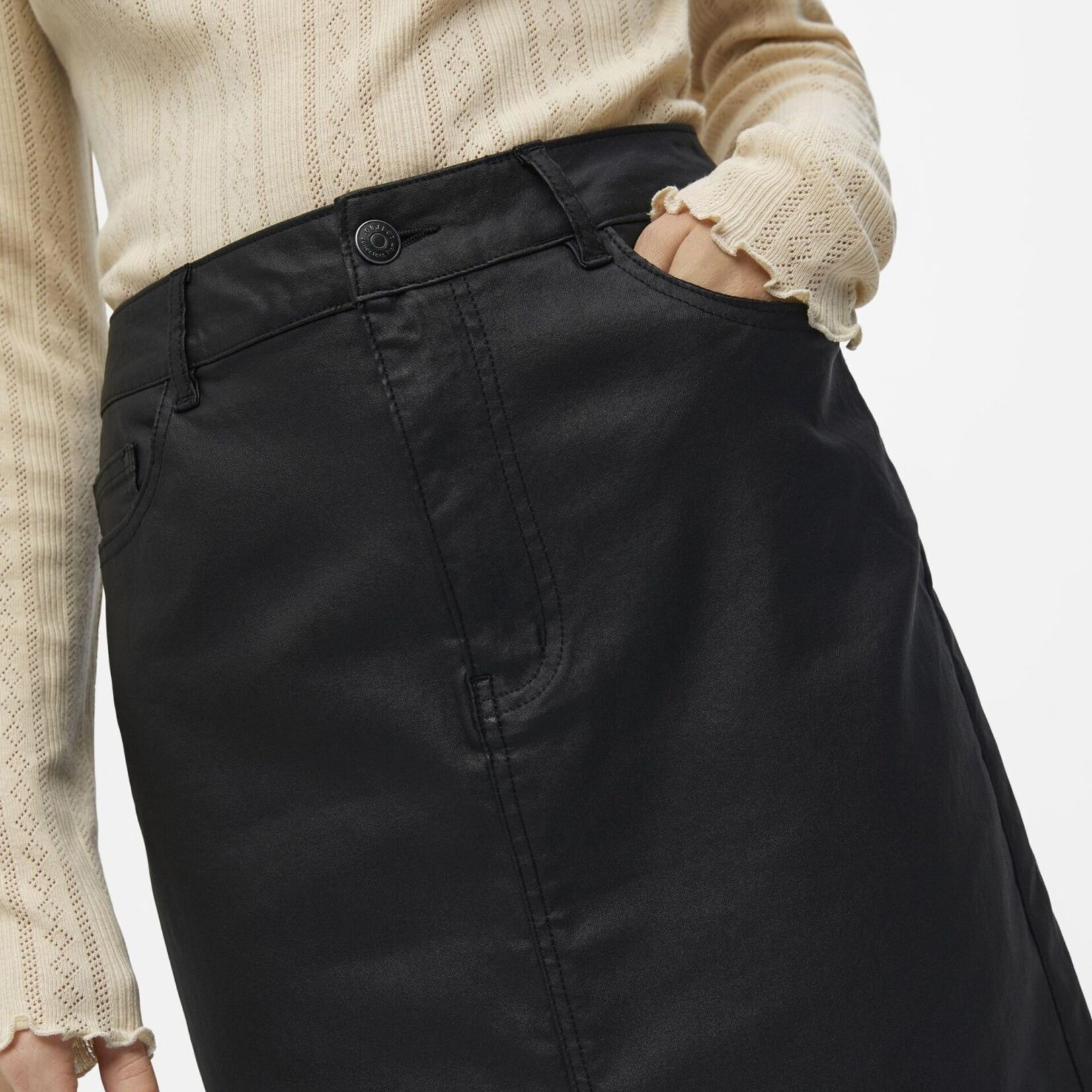 OBJECT OBJECT - Rok Naya coated zwart MAAT S