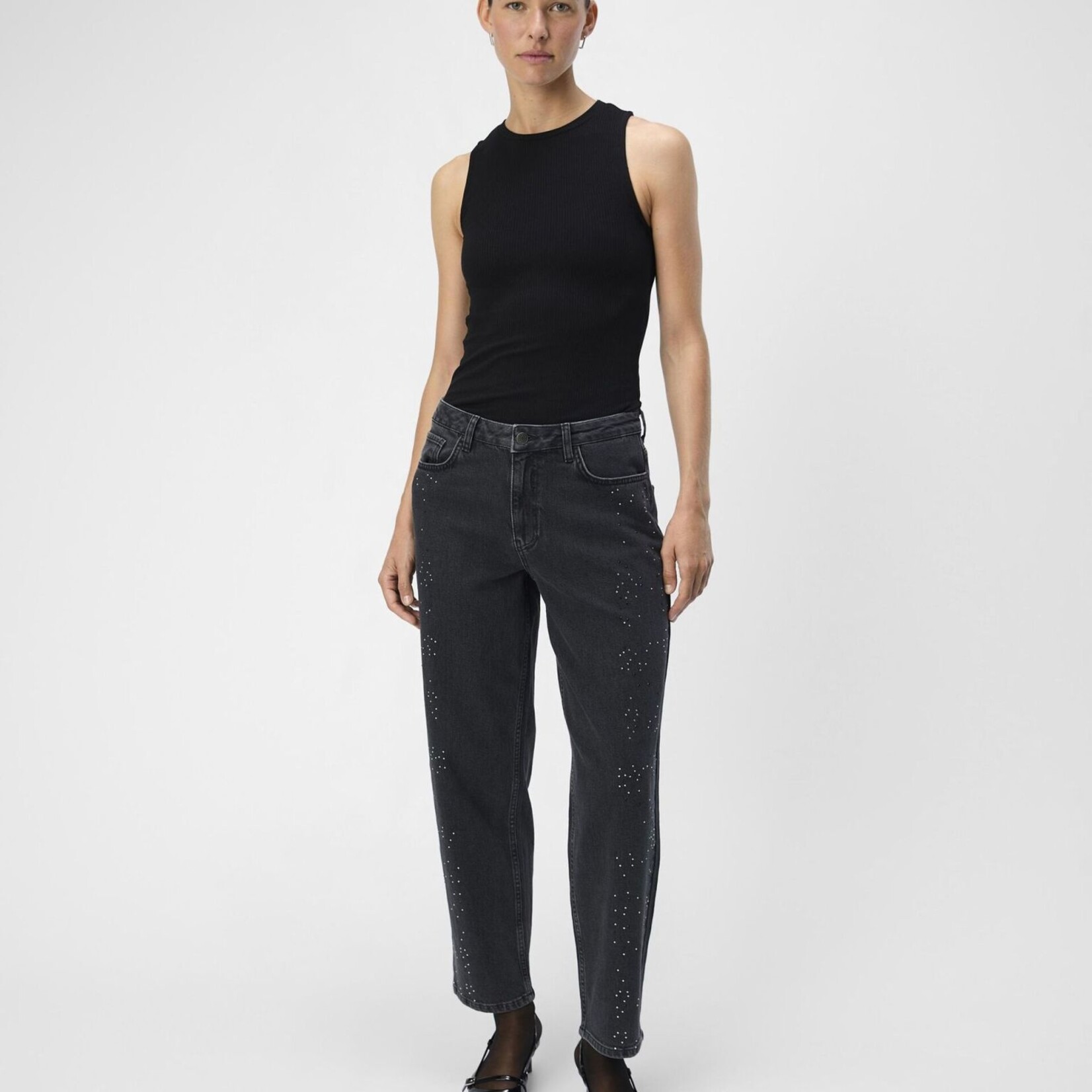 OBJECT OBJECT - Jeans Moji zasha zwart