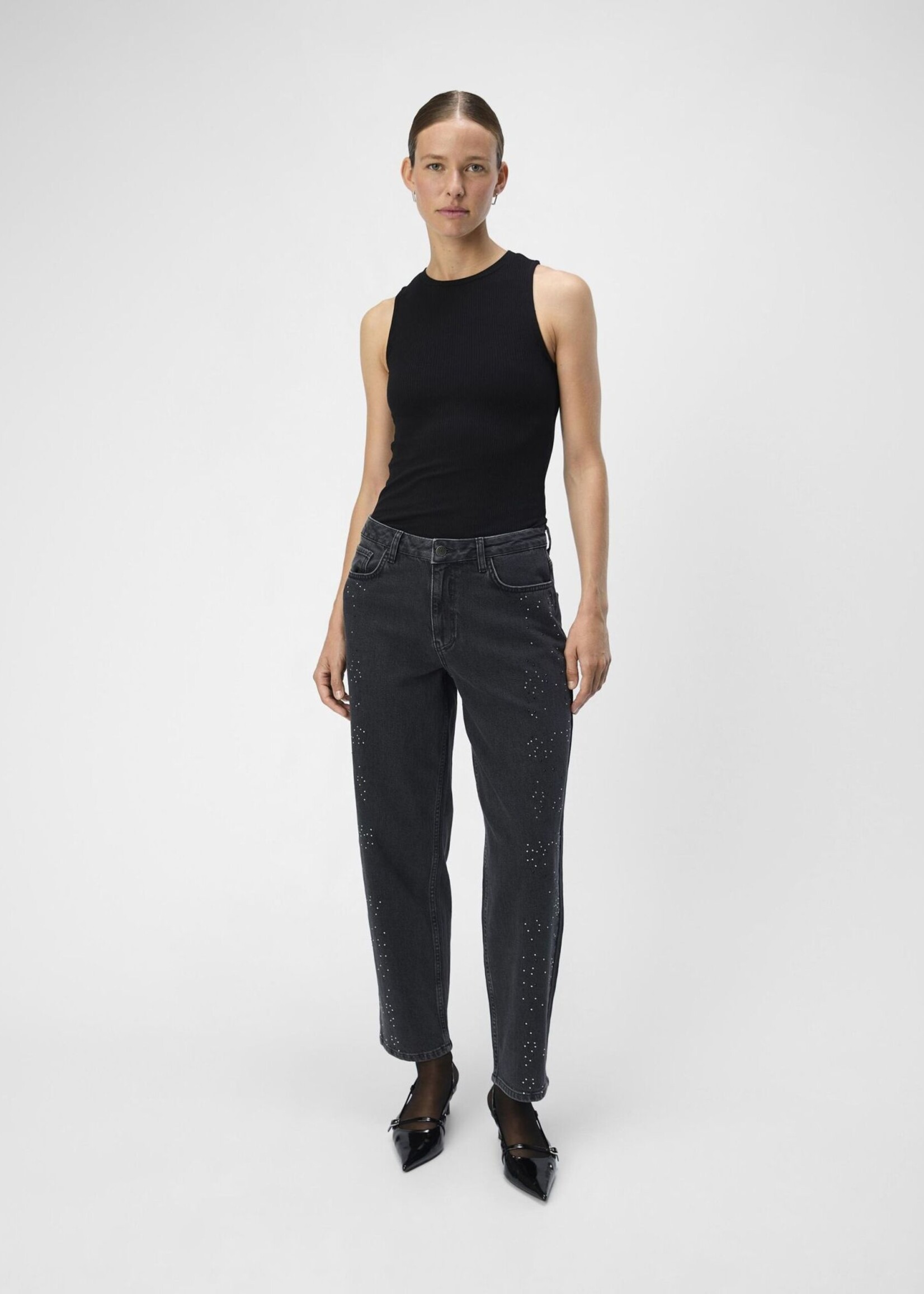 OBJECT OBJECT - Jeans Moji zasha zwart