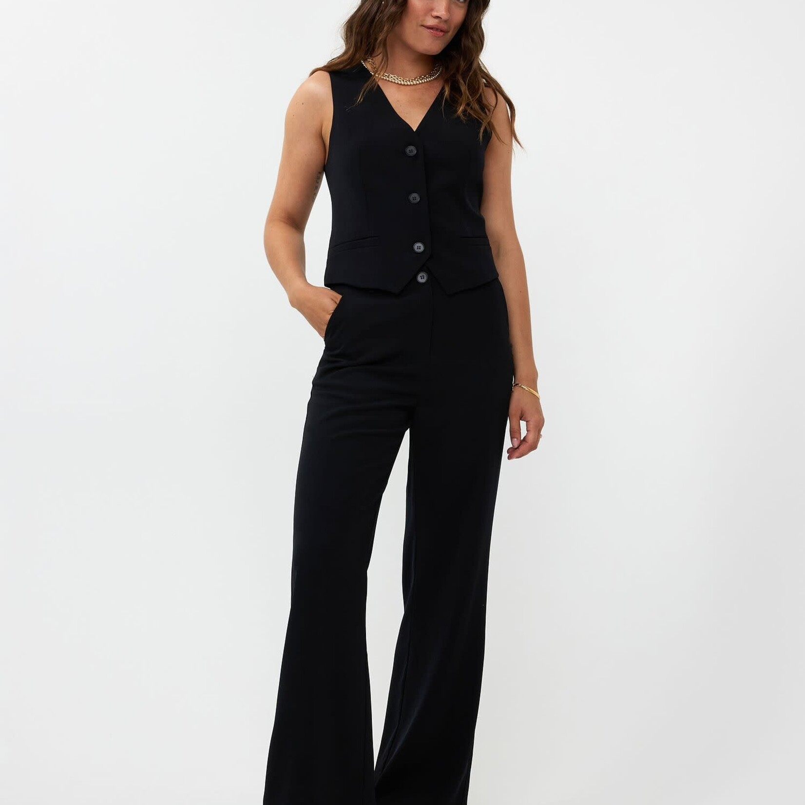 YDENCE YDENCE - Pants Solange black