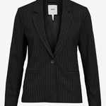 OBJECT OBJECT - Blazer Lisa noos button black/grey MAAT 38