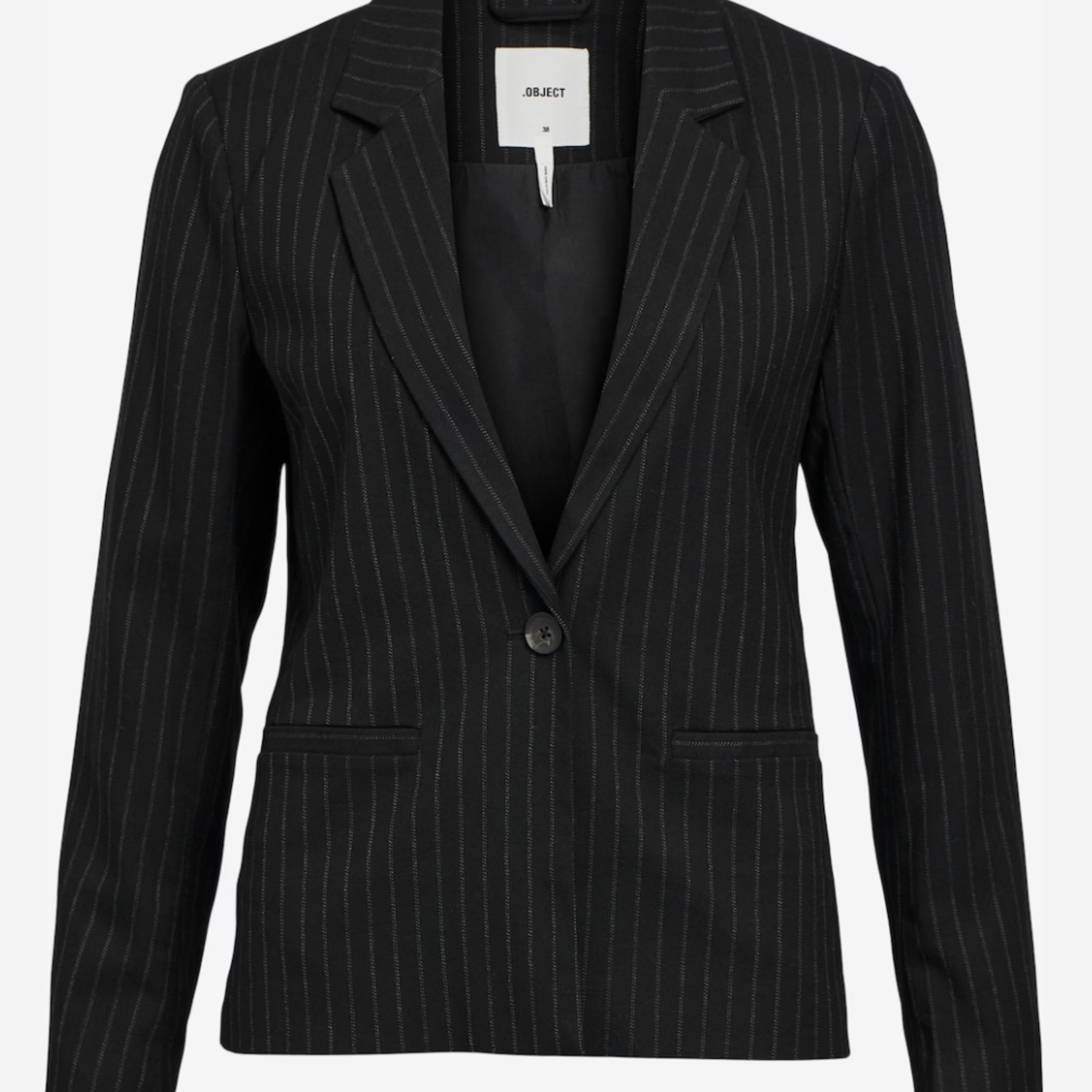 OBJECT OBJECT - Blazer Lisa noos button black/grey