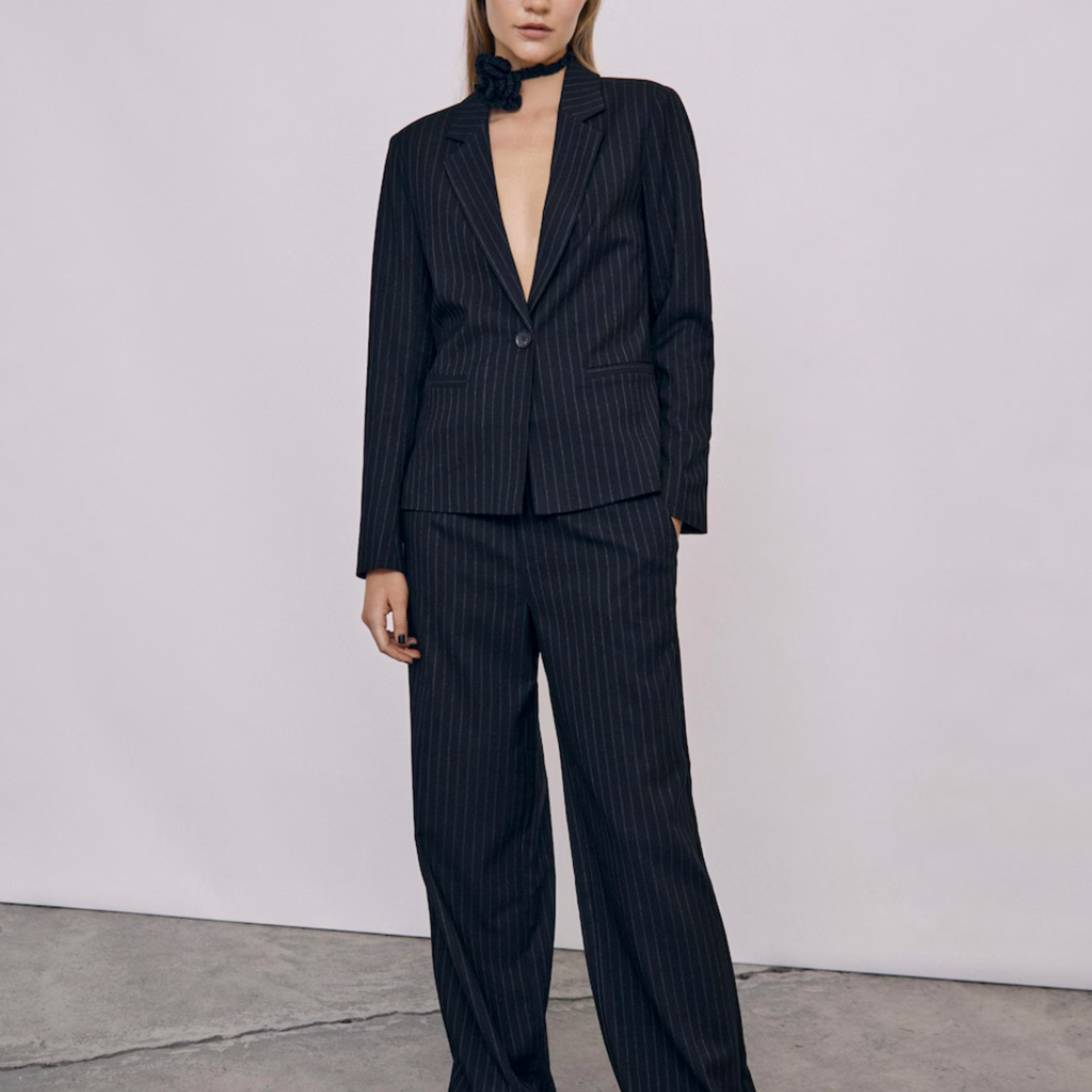 OBJECT OBJECT - Blazer Lisa noos button black/grey