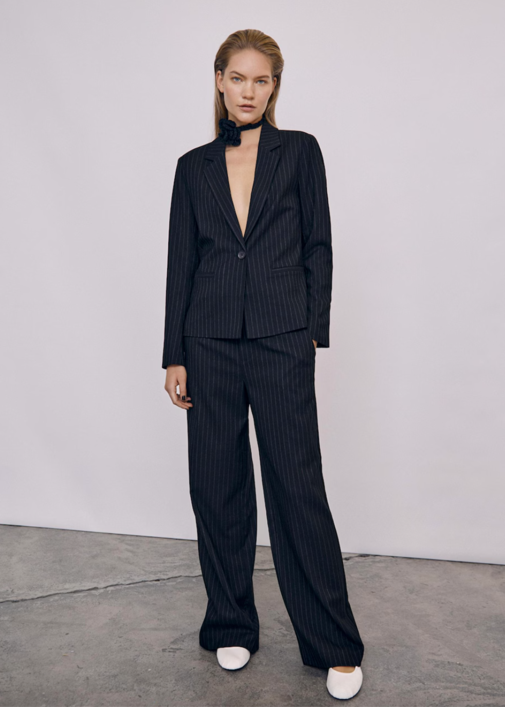 OBJECT OBJECT - Blazer Lisa noos button black/grey