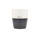 ZUSSS ZUSSS - Koffiemok smile donkerblauw/wit