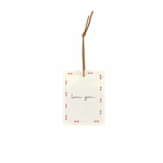 ZUSSS ZUSSS - Mini geurzakje love you roze rood/off white