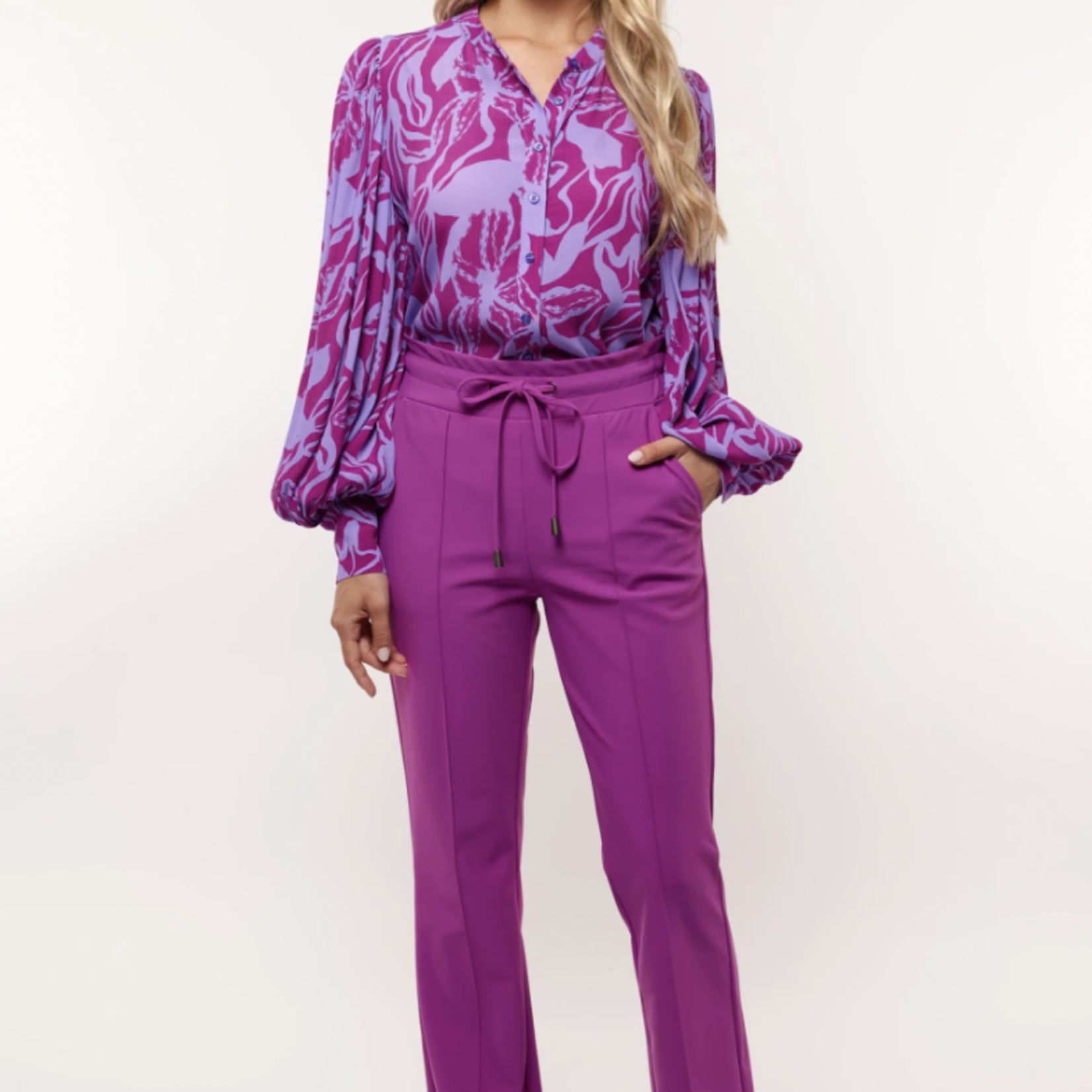 FLURESK FLURESK - Broek Sem berry MAAT 44